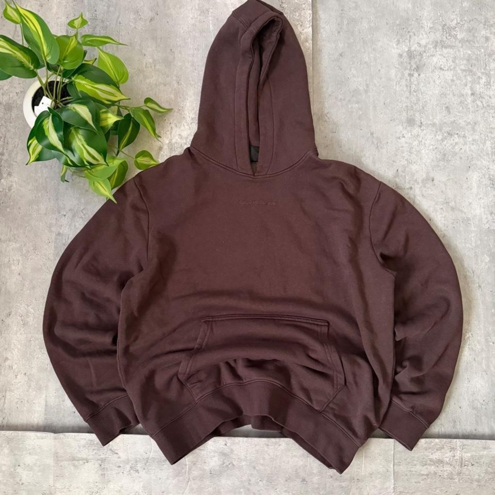Vintage Y2K Quiksilver Brown Hoodie